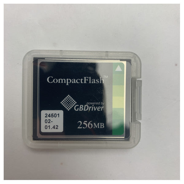 Scheda Compact Flash da 256MB di alta qualità per un'archiviazione e trasferimento dati marittimi affidabili