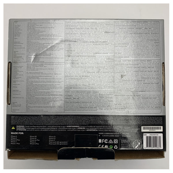 Fusion MS-BB100 - Sistema de entretenimiento marino Black Box con control fusion-link