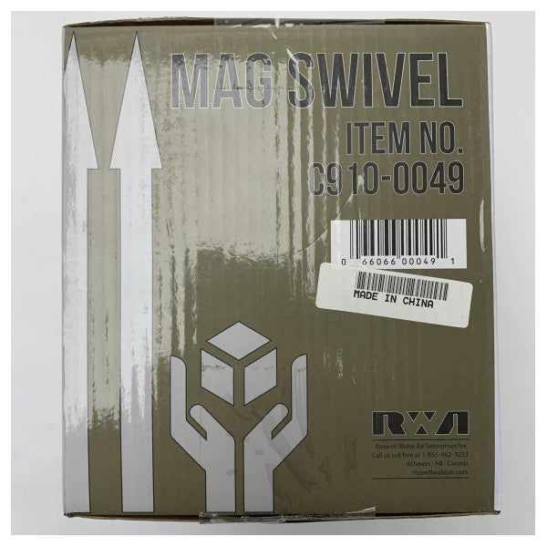 Roswell C910-0049 Eslabón giratorio marino de acero inoxidable con sistema de bloqueo - Duradero y resistente a la corrosión para deportes acuáticos