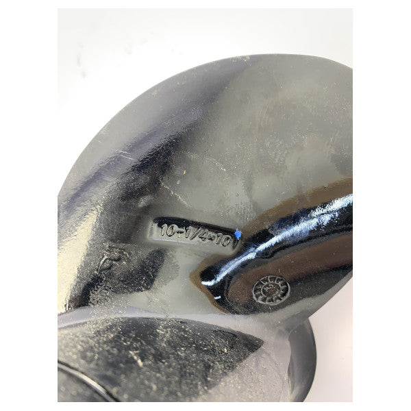 Suzuki Aluminium Black Coated 10-1/4 x 10-1 Propeller