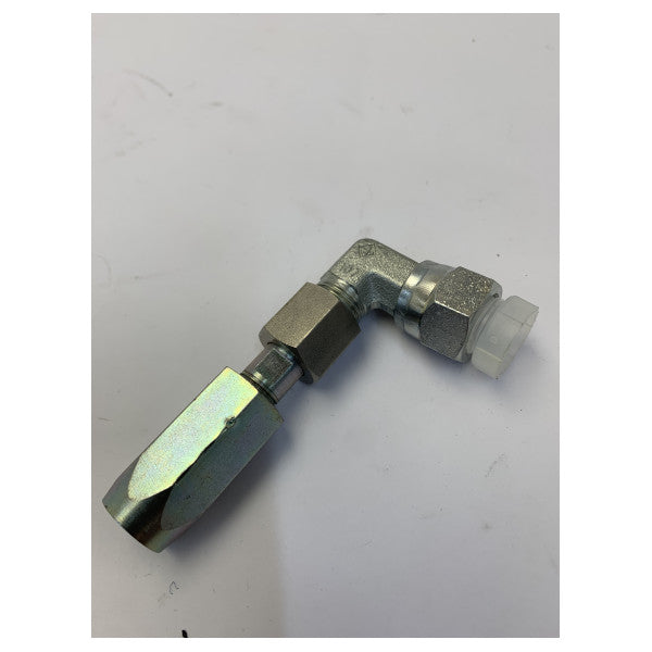 Hydraulinen liitin 107 - Meriohjaus ja trimmitasot PW-107 90 asteen kulma