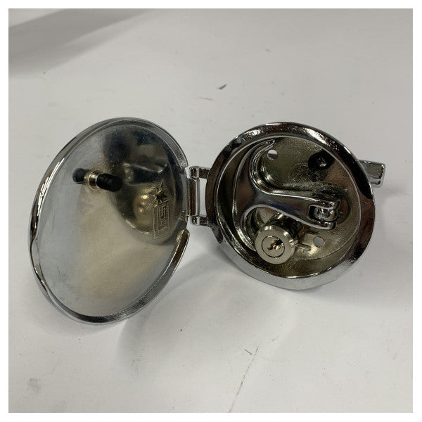 Chiusura a scatto in cromo Foresti Suardi 202A-C 84 mm