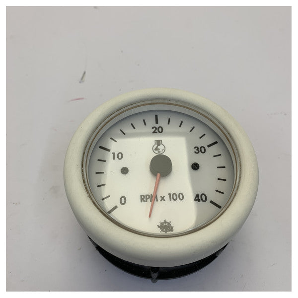 Osculati 27-520-01 Diesel-Motor-Drehzahlmesser 12V - 4000 U/min