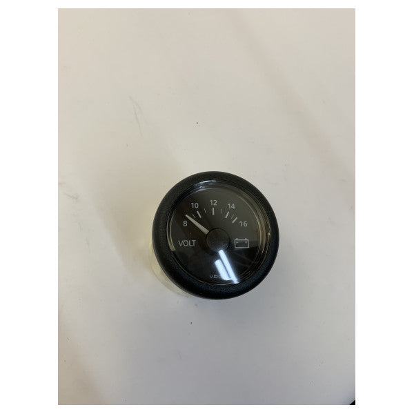 VDO Veratron ViewLine Voltage Indicator 8-16V 52mm White - A2C59512545