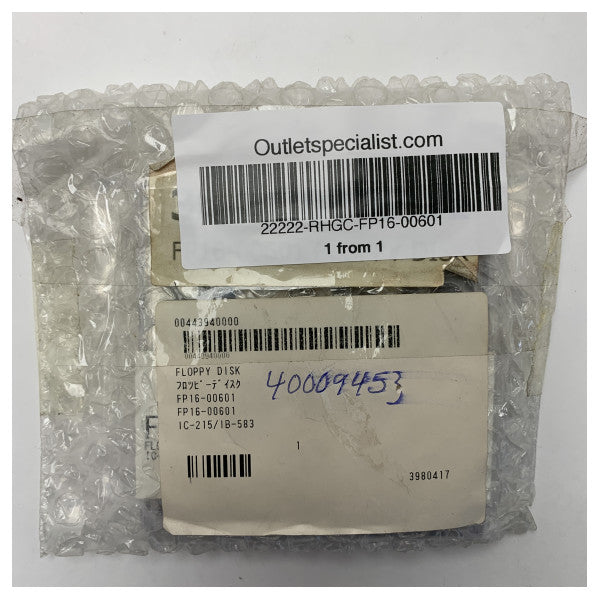 Furuno Felcom15 Floppy Disc - FP16-00601 - 004-439-400