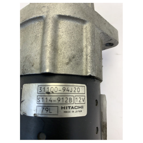 Hitachi S114-912B startmotor til Suzuki påhængsmotor DF 9,9-75 HK