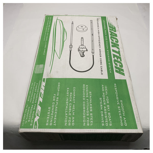 UFLEX Rack & Pinion-styrsystem för motorbåtar – Hållbar marin styrlösning i rostfritt stål