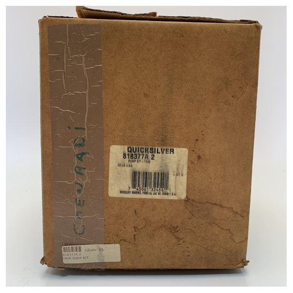 Mercury Quicksilver 818377A 2 ηλεκτρική υδραυλική αντλία πρύμνης 12V