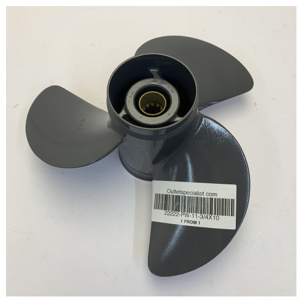 Honda 11-3/4 x 10 3-Blade Aluminium Outboard Engine Propeller