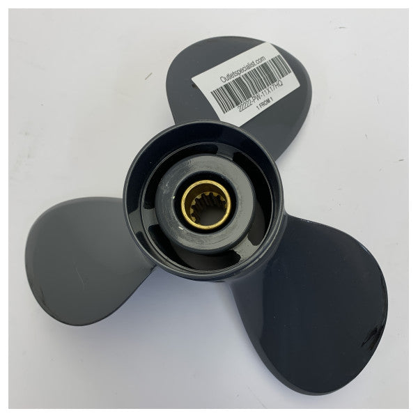 Hélice de moteur hors-bord Honda 11X17HQ 3 lames en aluminium