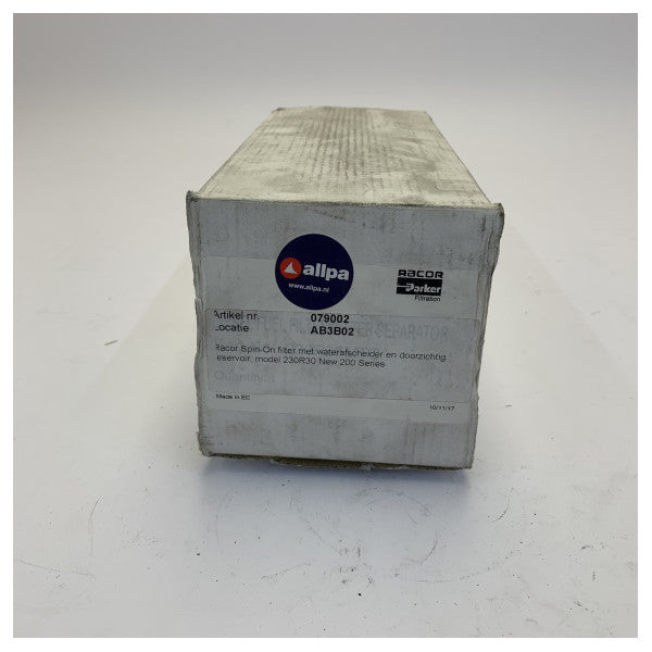 Filtro diesel Parker Racor R20P Spin-On - Separatore d'acqua 230R30