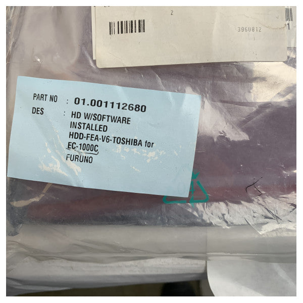 Δίσκος σκληρού δίσκου Toshiba Marine για Furuno EC-1000C