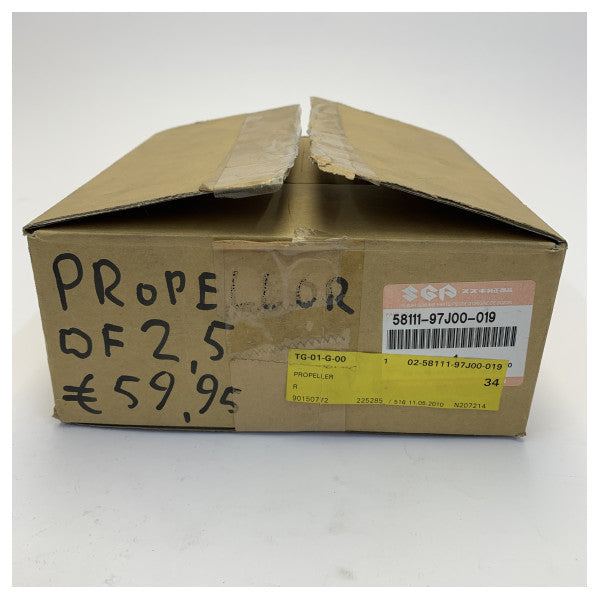 Motore fuoribordo Suzuki Propeller DF 2.5 3 x 18.8 x 13.5 - 58111-97J00-019