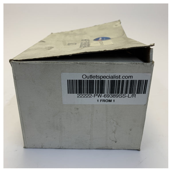 Allpa 69389SS-L/R Build-Up Docking Lights Stainless Steel 12/24V