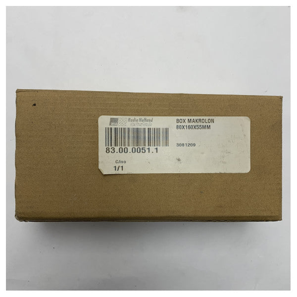 Custodia impermeabile di grado marino in policarbonato M220KO per una protezione elettronica duratura