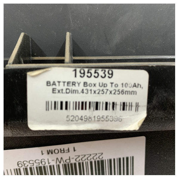Universal Battery Cabinet for Boats and Yachts - 195539