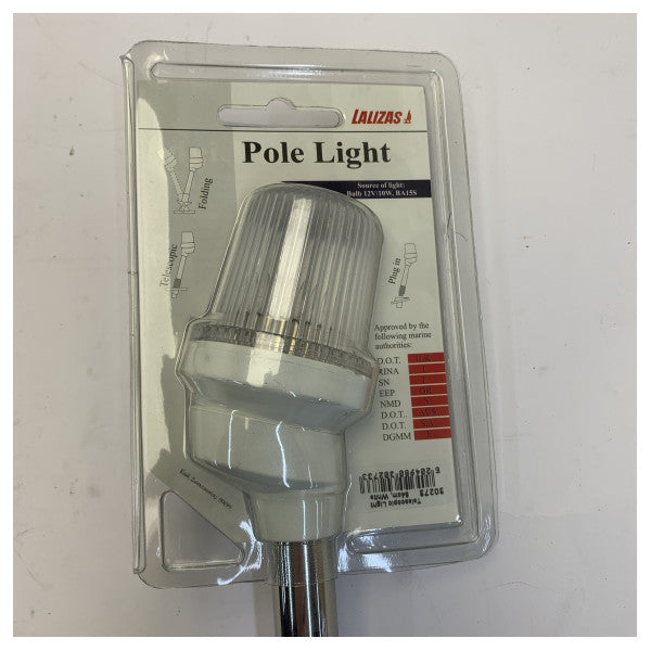 Lalizas 30273 Pole Navigation Light 53 cm White with Housing