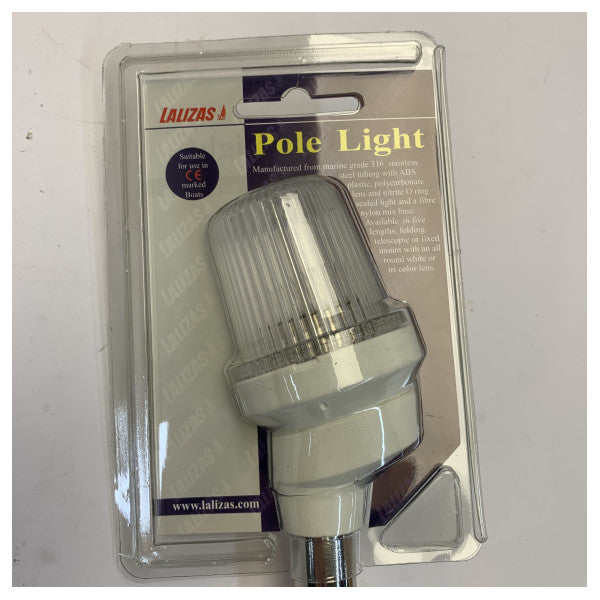 Lalizas 30273 Pole Navigation Light 53 cm White with Housing