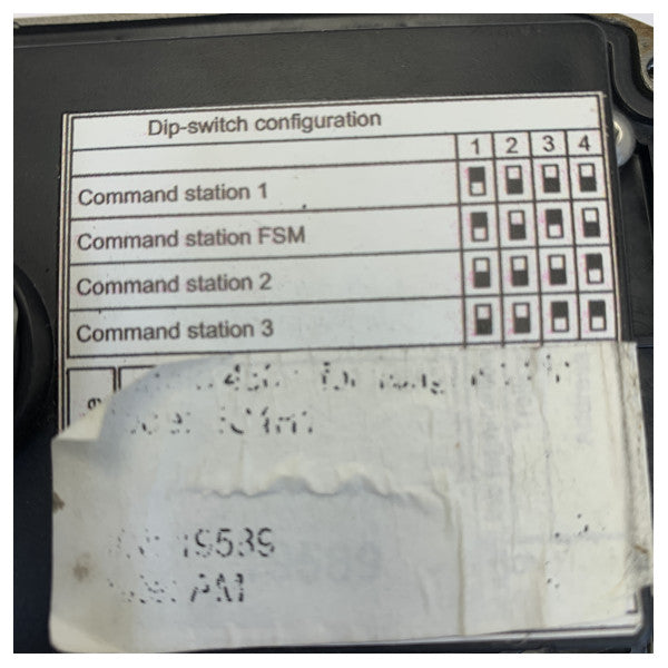 Vetus EC4H1 Maniglia di Controllo Elettronica per Motore Singolo 12/24V