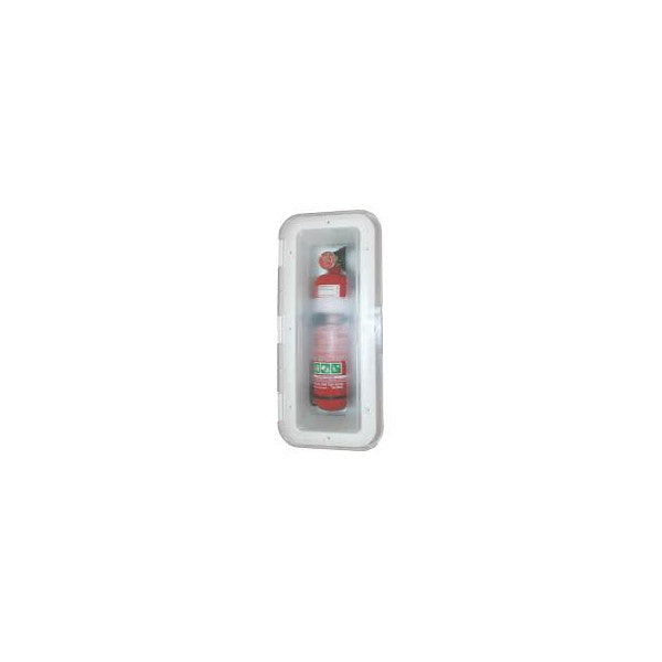 Lalizas Fire Extinguisher Storage Case 2 KG White - 196675
