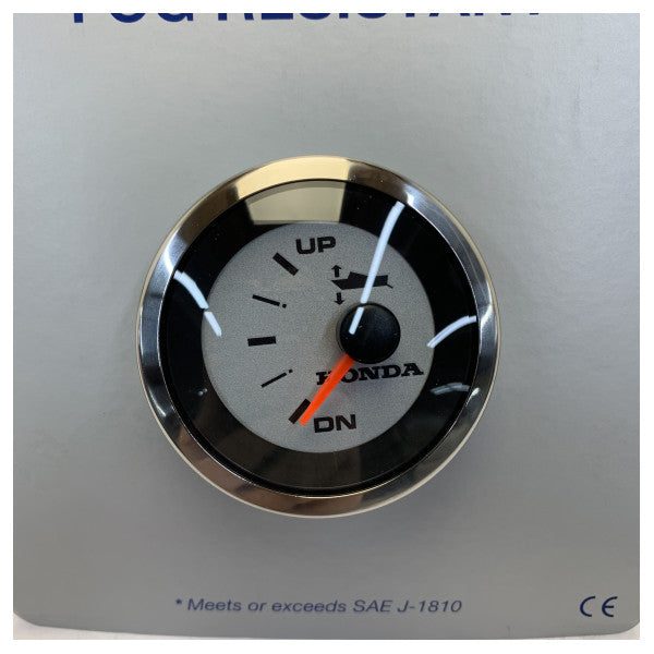 Honda Marine 37260-ZW5-003SK Engine Trim Gauge Silver