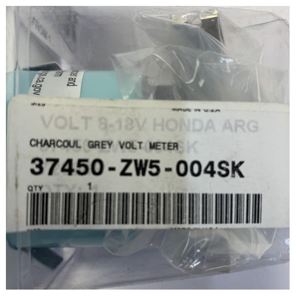 Honda Marine Engine Voltage Gauge 12V - 37450-ZW5-004SK