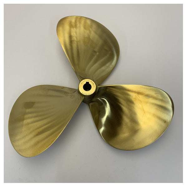 Hélice Vetus P3B 18 x 12R 3 lames en laiton à main droite 30 mm