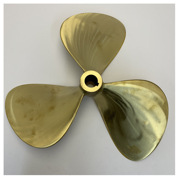 Hélice Vetus P3B-18X15R 3 lames en laiton à droite 30 mm