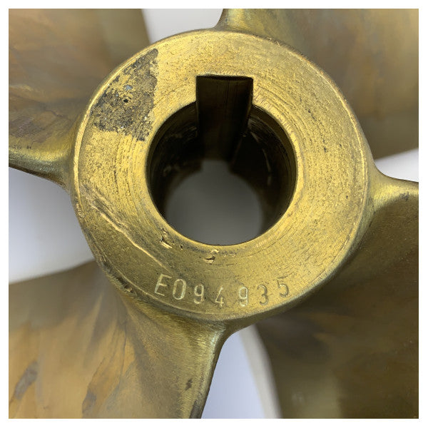 Vetus P4E-18X22R Propeller 4-Blade Brass Right Handed