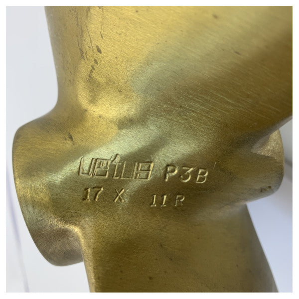 Vetus P3B-17X11R Propeller 3-Blade Brass Right Handed 30 mm