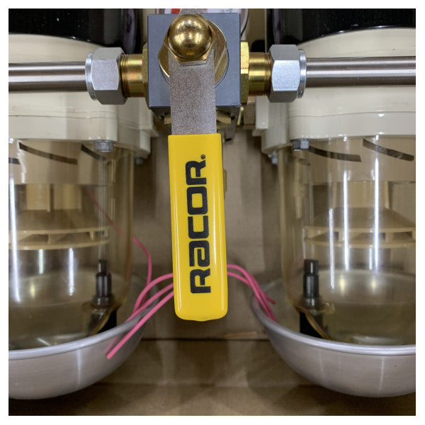 Filtro de Combustível Duplex Parker Racor 751000FHX10 - Separador de Água