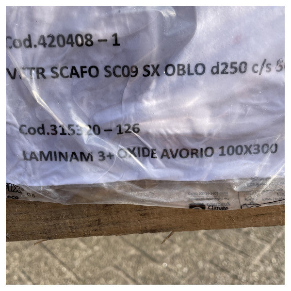 Laminam 3+ Oxide Ivory Ceramic Composite Panel 300 x 100 cm