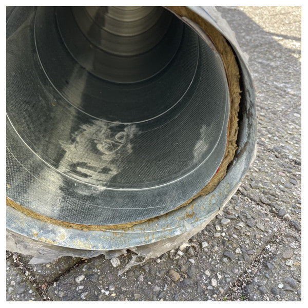 Pre-Insulated Galvanized Steel Pipe 200mm for Marine and Industrial Use