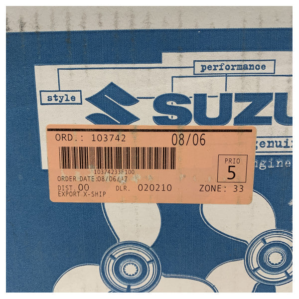 Hélice hors-bord Suzuki 3 pales 14 x 9 - 58100-87LG1