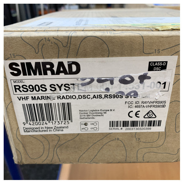 Simrad RS90S Black Box VHF Sistema b'Riċevitur AIS DSC