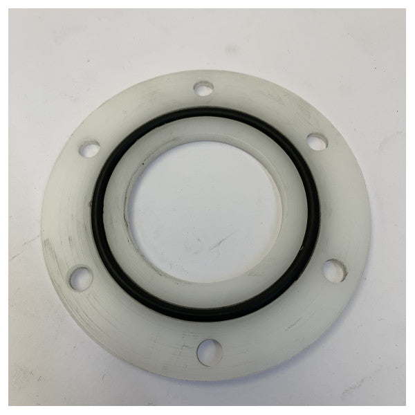 POM-C Flansch 100mm x 5mm mit O-Ring - Yacht-Hardware