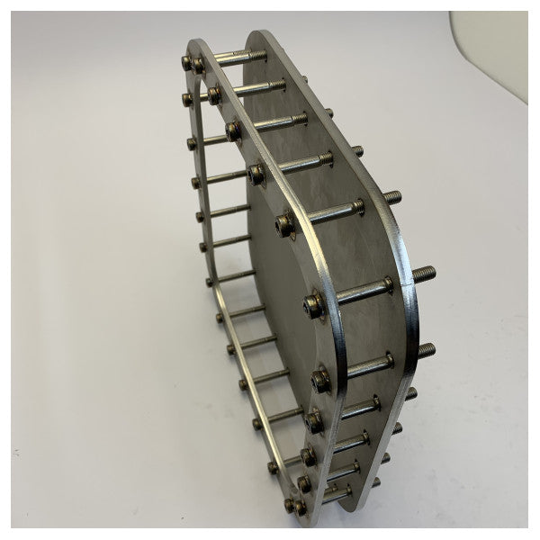 Ferretti Group Inspektionsluke mit Rahmen und Dichtung N42 - 404438