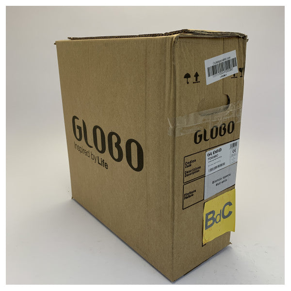 Globo Forty3 Wasbashin Sink D35 H16 cm Mat White - FO035BO-130512H17F10