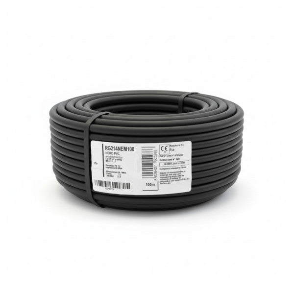 RG 214/U Coax Cable 50 Ohm - Marine SAT Electronics - RG214NEM100