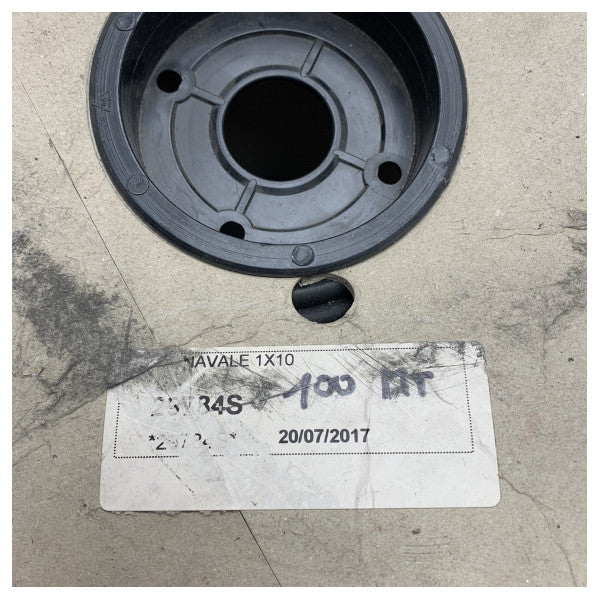 Cabo de Cobre Flexível de Grau Marinho 1x10mm - 100m Preto Impermeável e Resistente aos UV