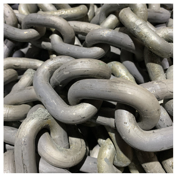 Galvanized 16 mm x 48 mm Anchor Chain D16X48 - 125m
