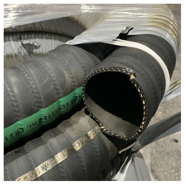 SCAMO/SP/CAJ Marine Exhaust Hose D80 mm Black - 1M