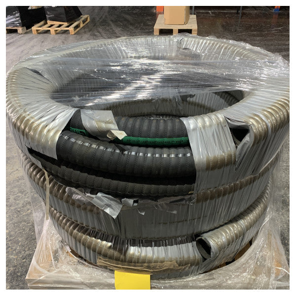 SCAMO/SP/CAJ Marine Exhaust Hose D80 mm Black - 1M