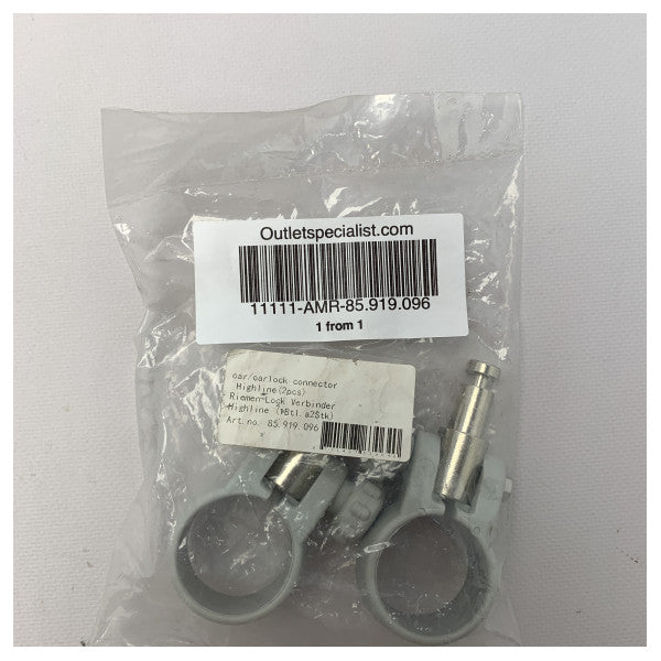 Highline Durable Marine Oarlock Couplings Set of 2 - korroosionkestävät Rowlock-liittimet veneen airoille