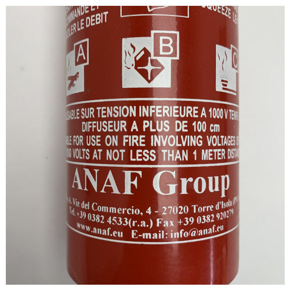 Marine ABC Powder Fire Extinguisher 1kg | Lightweight