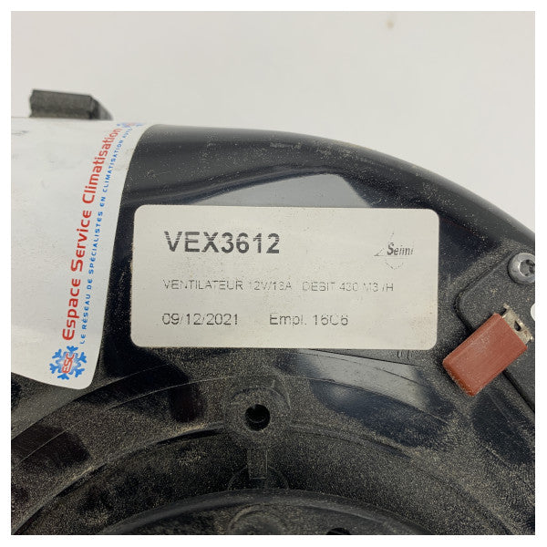SPAL VEX3612 12V Marineventilator 360 M3/h