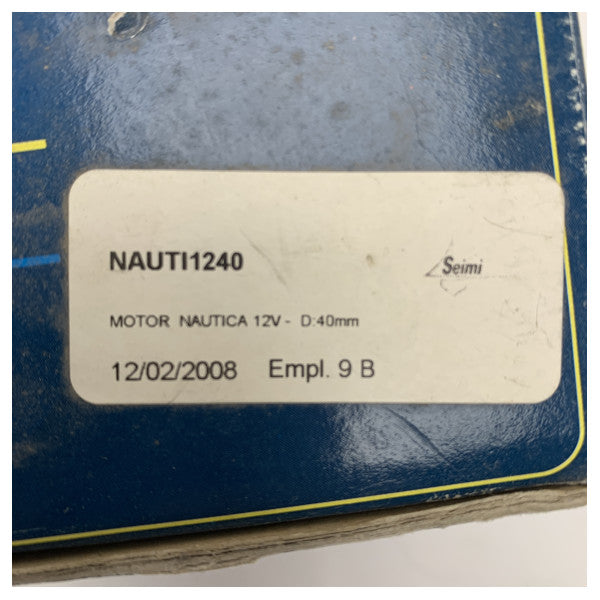 Speich NAUTI1240 12V Marine Vindusvisker Motor 64 mm