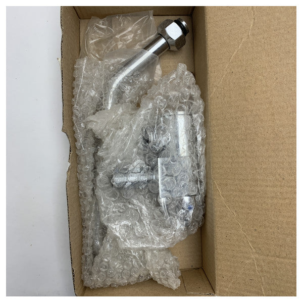 Osculati krom svängbar kran Slide-serien låg kallvatten - 17.046.03