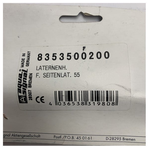 Placa adaptadora de montagem Aqua Signal para luzes de navegação - 8353500200