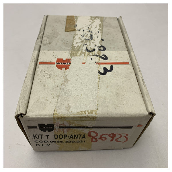 Wurth gold | kit de serrure de porte en laiton - 0695.320.021